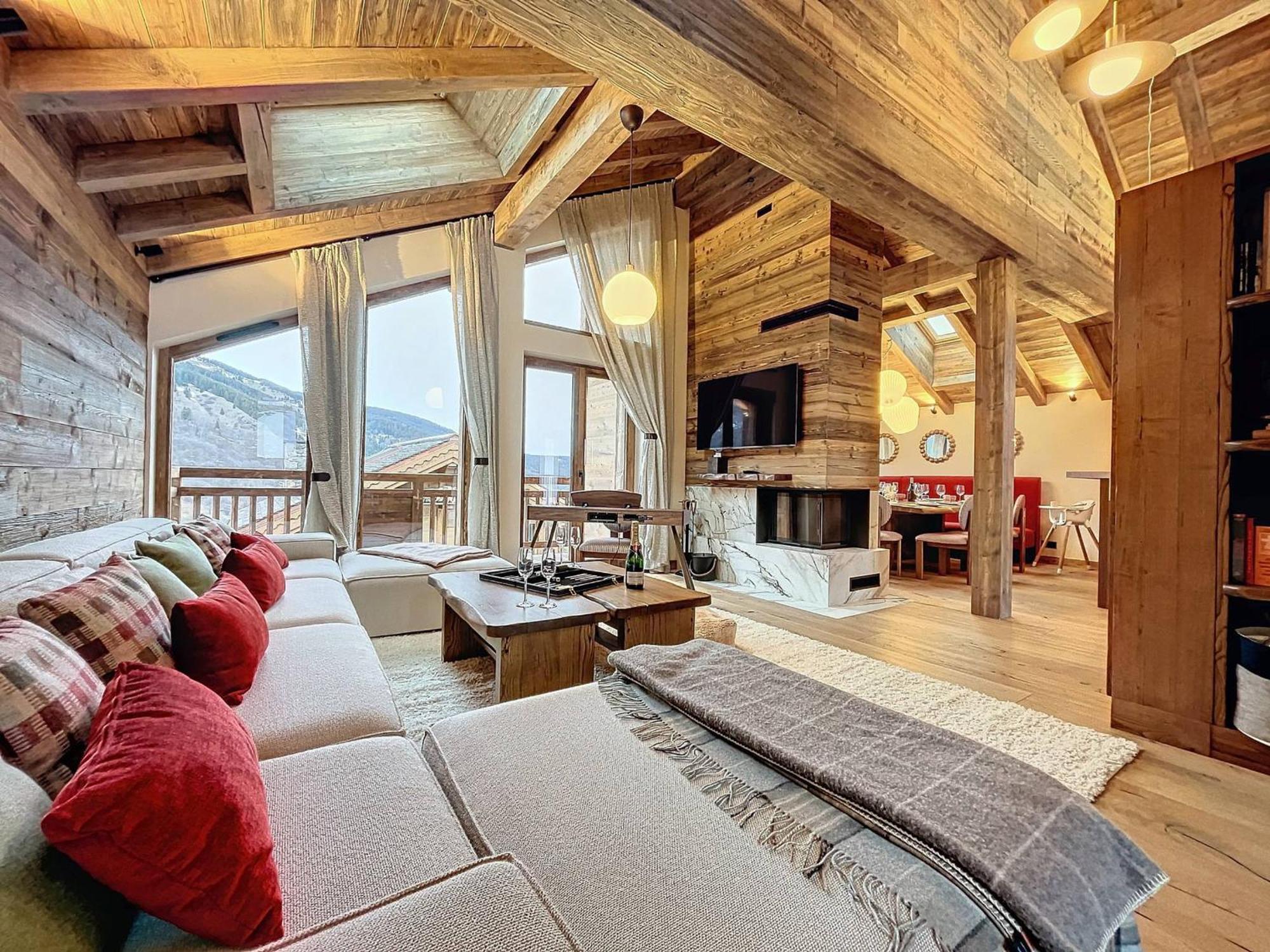 Chalet Meribel, 11 Pieces, 15 Personnes - Fr-1-688-79 المظهر الخارجي الصورة
