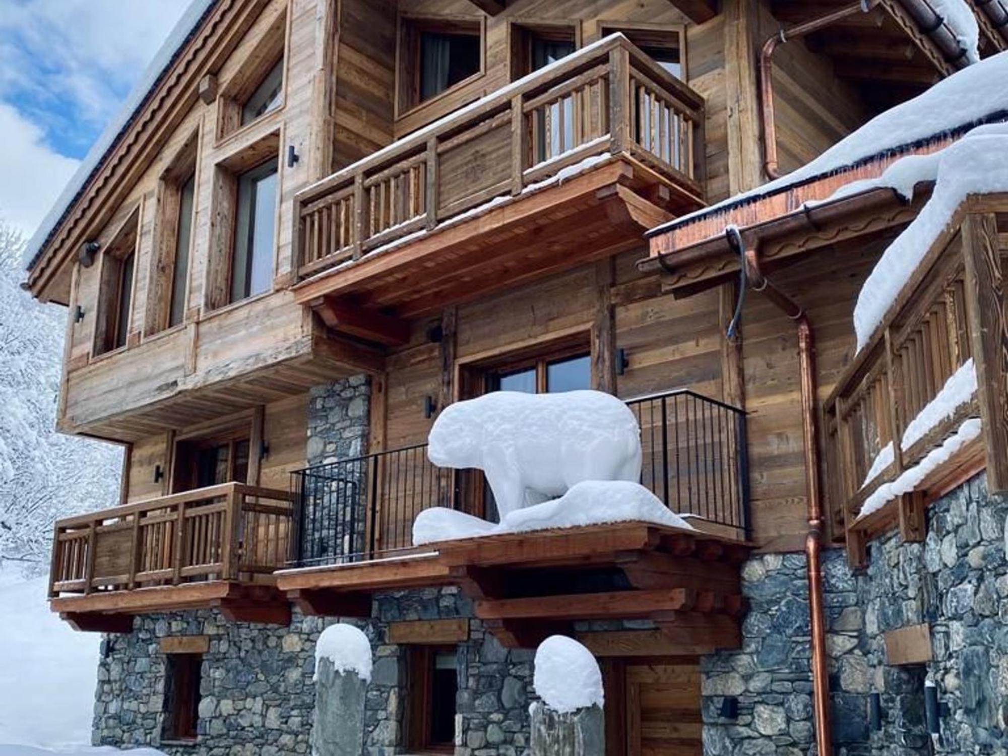 Chalet Meribel, 11 Pieces, 15 Personnes - Fr-1-688-79 المظهر الخارجي الصورة
